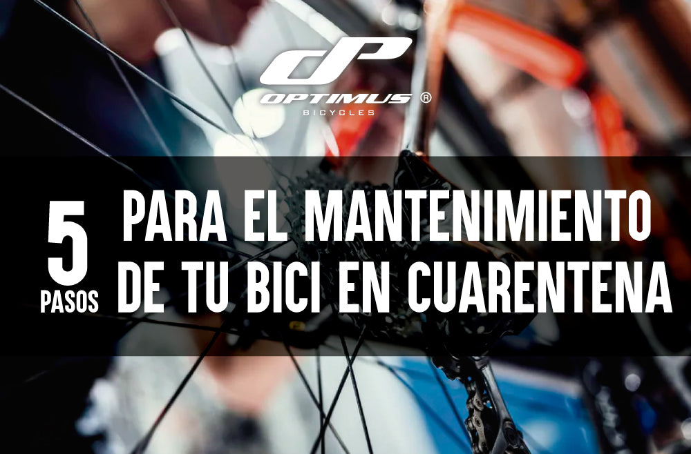 Mantenimiento de la Bicicleta en cuarentena
