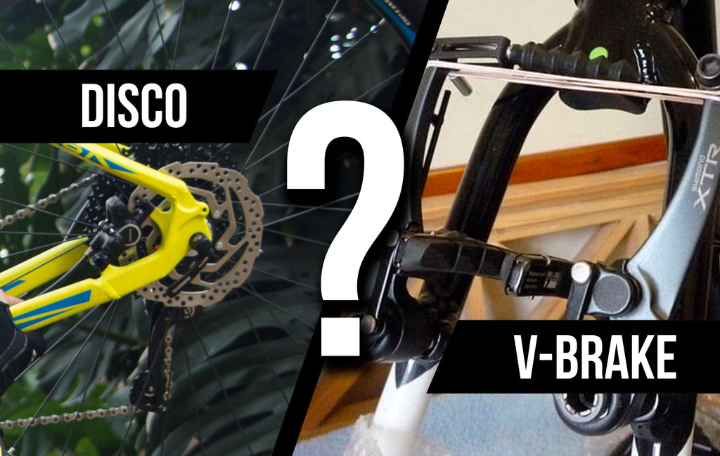 Frenos de disco o V-brake para mi bici de cicloturismo?