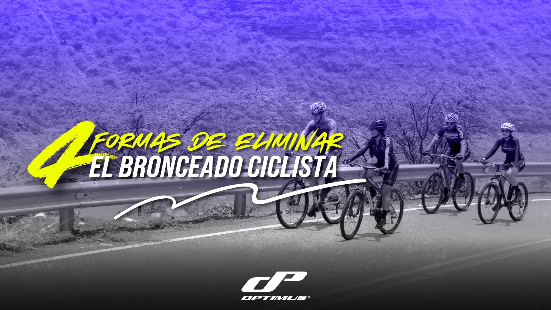 Ciclistas por la vía