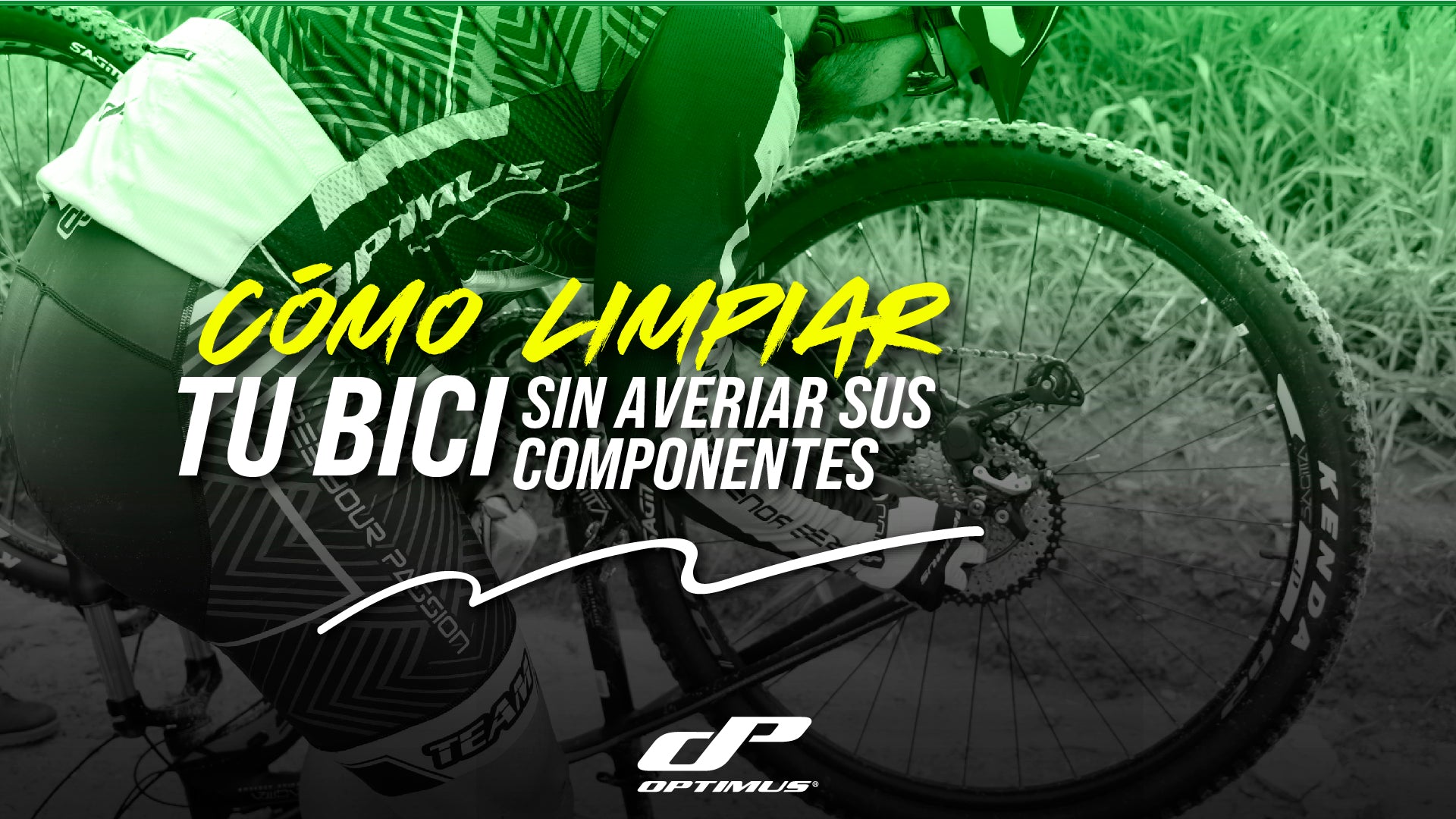 ¿CÓMO DEBO LIMPIAR MI BICI SIN AVERIAR SUS COMPONENTES?