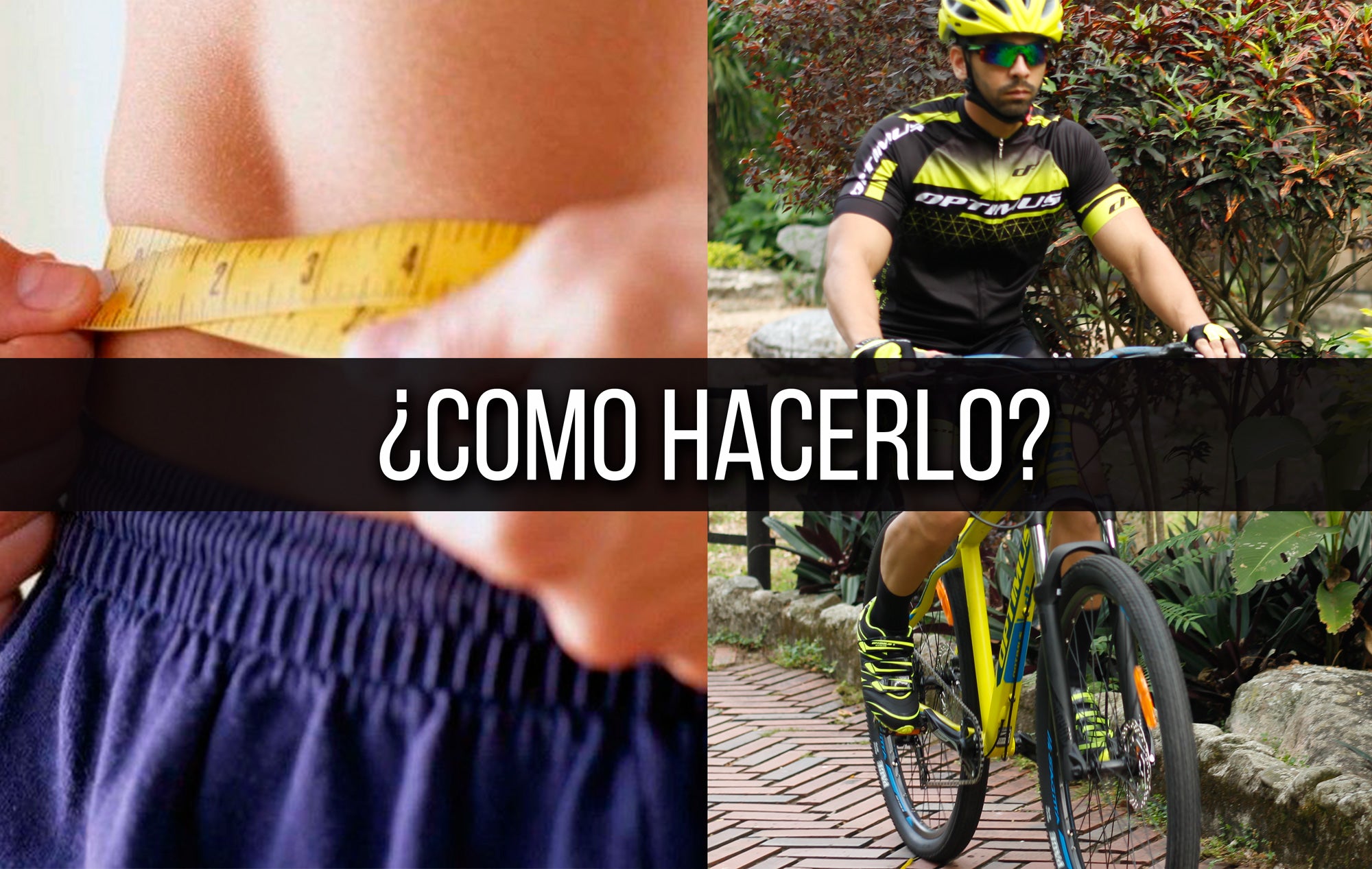 Consejos para adelgazar montando bicicleta Optimus