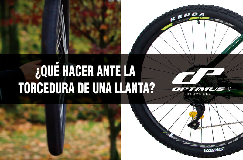 ¿QUÉ HACER ANTE LA TORCEDURA DE UNA LLANTA?