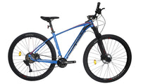 Bicicleta de MTB Optimus Aquila 9 velocidades Azul-rojo