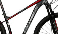 Marco Bicicleta de montaña Aquila 10S Negro Rojo