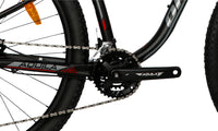 Biela Bicicleta de montaña Aquila 10S Negro Rojo