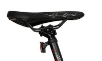 Sillín Bicicleta de montaña Aquila 10S Negro Rojo